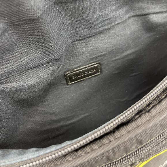 BALENCIAGA Fruit Logo Nylon Belt Bag Fanny Pack Designer - Picture 3 of 4